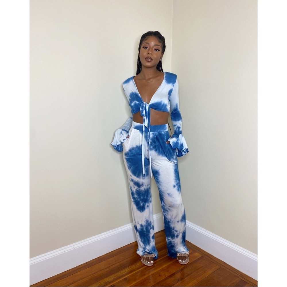 ⚡️DENVER Set in Tye Dye Blue